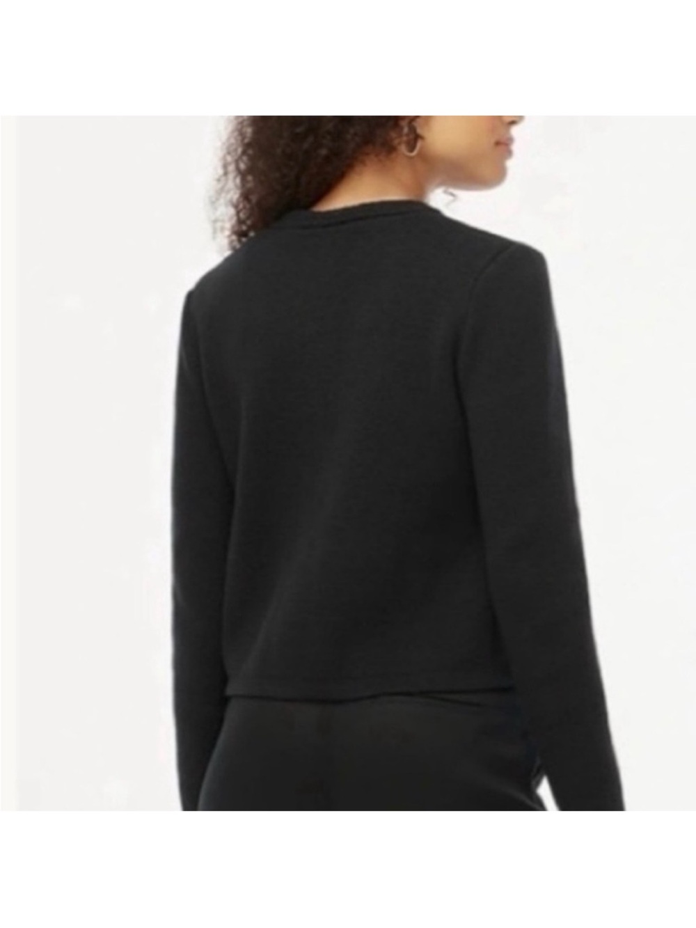 NWT J.Crew Factory | Lady cardigan jacket | Black | Size M - Picture 2 of 9